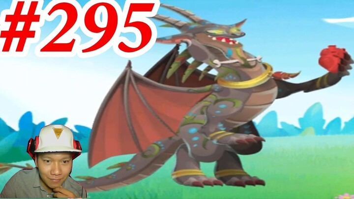 Rồng Thổ Dân Baby Dragon City HNT chơi game Nông Trại Rồng vui HNT Channel New 295