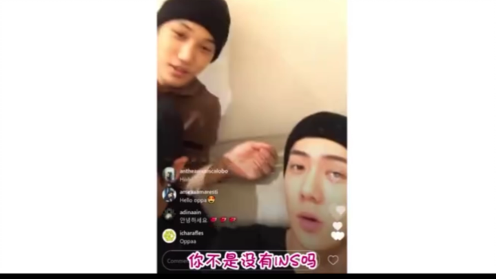 【EXO】Kai didn’t have an Instagram to begin with, but the company handed him a script and made him do