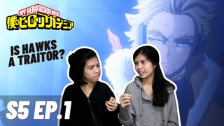 CLASS 1-A IS BACK!! | My Hero Academia Season 5 Episode 1 | tiff and stiff