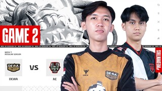 DEWA UNITED ESPORTS vs ALTER EGO | Regular Season Week 7 Day 2 | Game 2 | #MPLIDS14