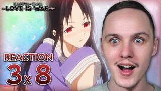 DUAL CONFESSION ARC?! | Kaguya-sama: Love Is War Season 3 Episode 8 Reaction