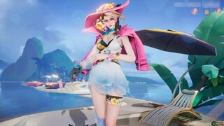 Miledy's new skin [Perfect Vacation] preview! Crab Minion Puffer Bomb! Seagull scores big!