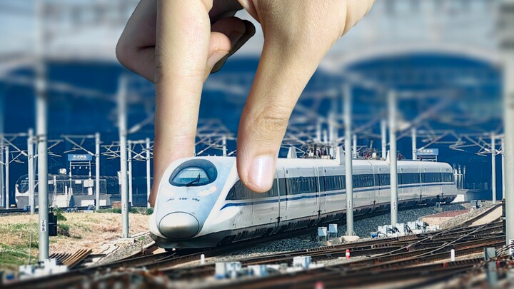 [Model Kereta Api Tiongkok] Transportasi Festival Musim Semi dalam Adegan Miniatur
