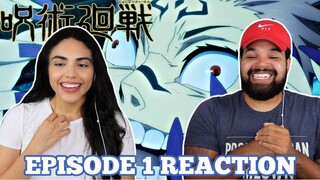 WE LOVE WHAT WE'RE SEEING! Jujutsu Kaisen Episode 1 Reaction + Discussion