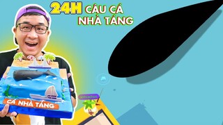 PLAY TOGETHER | THỬ THÁCH 24H CÂU CÁ NHÀ TÁNG VÀ MÀN ĂN MỪNG CẢM XÚC ( Cà Chớn )