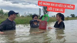 Cả team rủ nhau đi kéo cá mồm bất ngờ không thể tin được quá nhiều cá