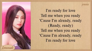 BLACKPINK Ready For Love Lyrics (PUBG X BLACKPINK)