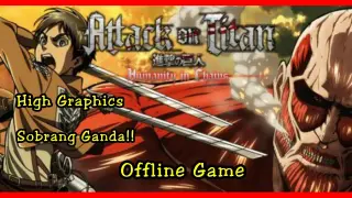 Attack On Titan Humanity In Chains Game On Android Phone|Tagalog Tutorial|Tagalog Gameplay