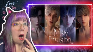 IS THIS ALLOWED?!?! - Love and Deepspace | Misty Invasion Trailer Reaction - Zamber Reacts