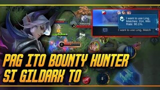 Pag ito bounty hunter siya nato/ Solo Rank Ling 90% Winrate