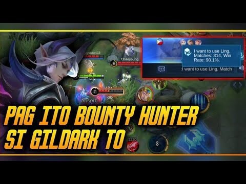 Pag ito bounty hunter siya nato/ Solo Rank Ling 90% Winrate