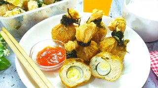 Resep Ekado Telur Puyuh Ala Hokben. Tips & Trik Cara Mengukus Agar Bentuknya Bagus & Bulat.