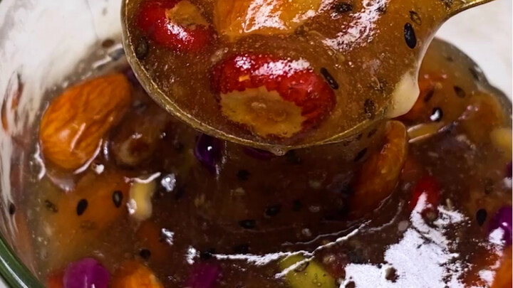 #Bubuk Teratai dengan Biji Chia dan Kacang: Sekadar Terbawa Emosi? Gak Bisa Nahan? #Enak Banget #Waj