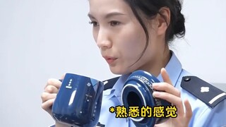 The world's best in the police station! Huahua: Don't be too real...