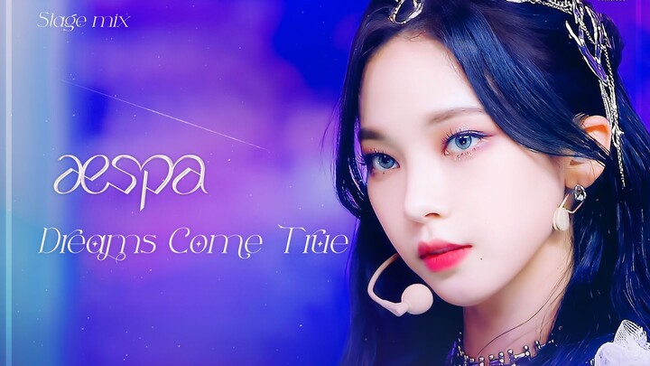 ความฝันกลายเป็นจริง! ในที่สุดก็กลับมาแล้ว! aespa - Dreams Come True คลิปมิกซ์เวทีโปรโมตเพลง 4K เปลี่
