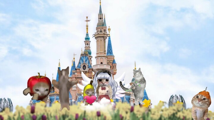 Mèo Chuối và các bạn đi chơi công viên giải trí rồi!