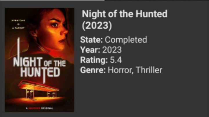 night of the hunted 2023 by eugene