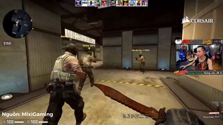 CSGO | Tộc trưởng Độ Mixi tấu hài cùng Mimosa giáo chủ và QNT