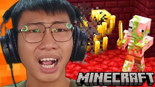 Kimchi SMP - MINECRAFT - NAPAKAMALAS NAMAN SA NETHER! (TAGALOG)