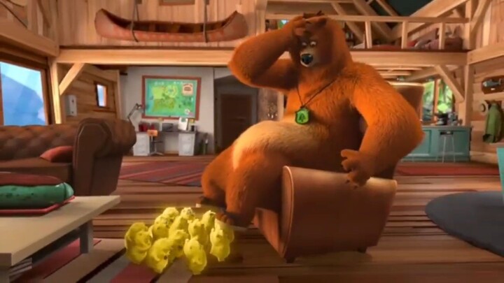 Para Lemming Sakit 🐻🌀 – Animasi Grizzy & the Lemmings