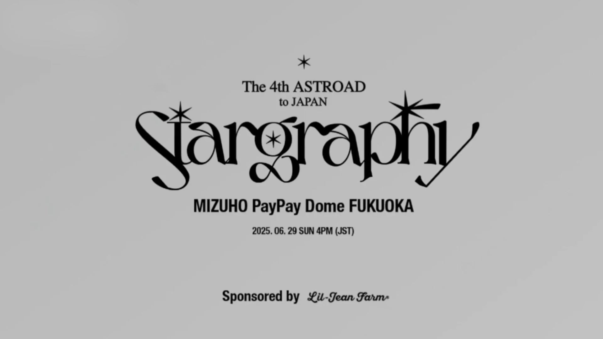 ASTROAD to JAPAN VIPコンプ ASTRO Stargraphy ASTRO Returns with 2025 'Stargraphy' Concert ft. Rocky