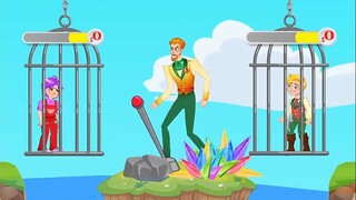 我和哥哥被陌生男人逼迫下水采矿