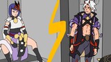[Genshin Impact] Ichito VS Kujo locker room duel video is out!