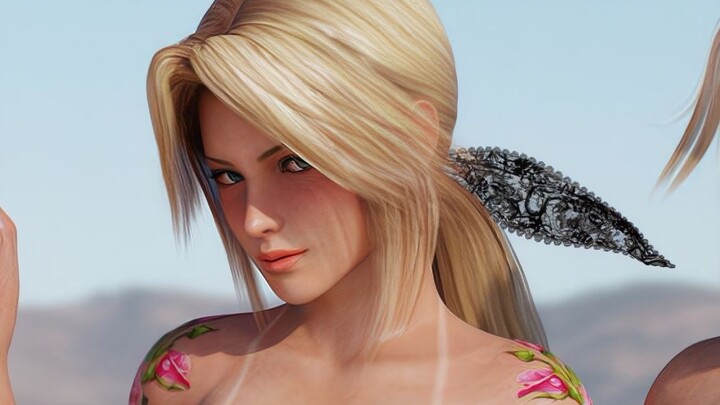 [Super smooth 60 frames] Helena and her sister team Solar - Spit it out