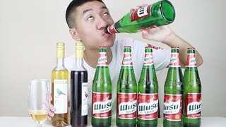 Penggemar mengirimkan selusin bir Wusu Xinjiang, rasanya enak sampai mata memutar ke atas