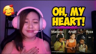 Kahit Ayaw Mo Na - This Band | Mariano - Angel - Ryza | Reaction | SY TALENT ENTERTAINMENT