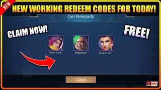 CLAIM! NEW REDEEM CODES THIS AUGUST 28 2021 Part 1 - MLBB
