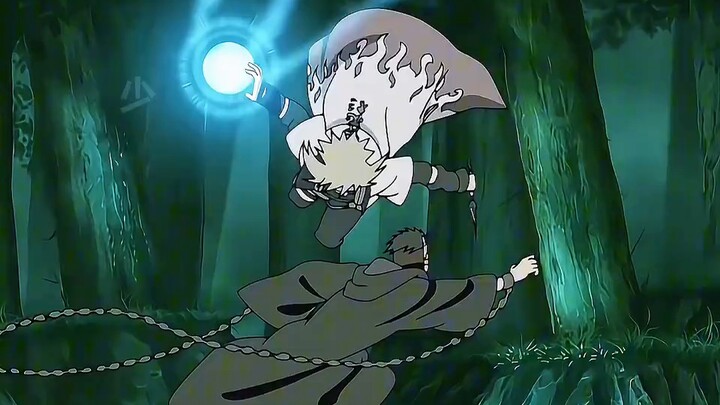 Obito invaded Konoha, and Minato Namikaze used Flying Thunder God Stage 2 to severely injure Obito a