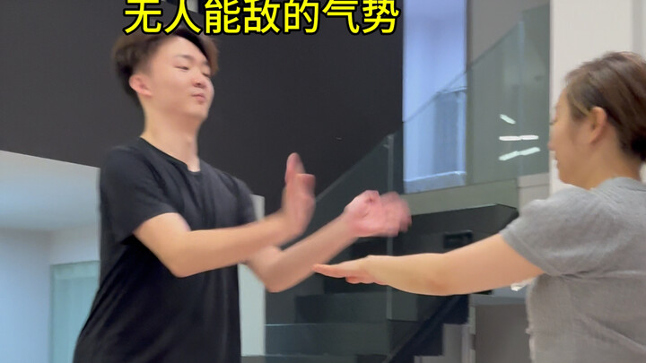 The dance teacher laughed until tears came out during team building!