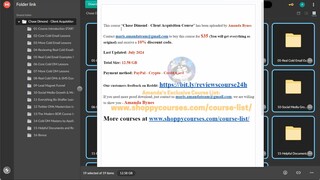 Chase Dimond - Client Acquisition Course Download