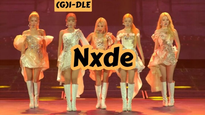 【4K超清字幕】(G)I-DLE - Nxde @MusicBank 221216