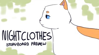 Nightclothes Storyboard Preview (Brightpaw and Swiftpaw)