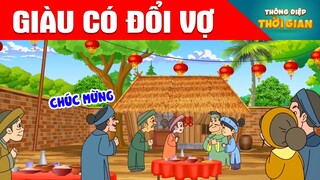 GIÀU CÓ ĐỔI VỢ - Thông Điệp Thời Gian - Phim Hoạt Hình - Truyện Cổ Tích - Khoảnh Khắc Kỳ Diệu
