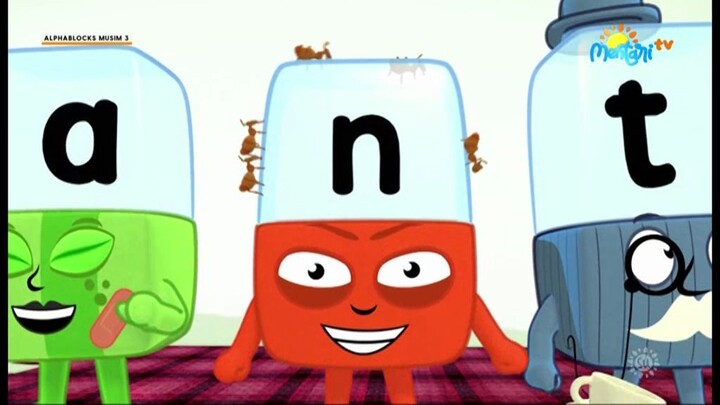 Alphablocks Series 3 Episode 22-26 (Bahasa Indonesia)