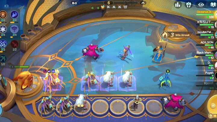 MAGIC CHESS GOGO COMANDER THARZ PERFECT WIN PAKE COMBO SUMONER