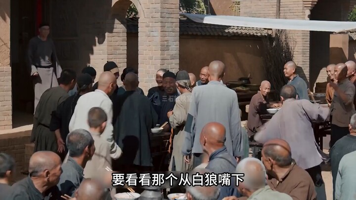 A stingy landlord invited the entire village of 300 people to dinner, but there was only one bowl of