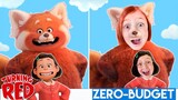 TURNING RED With ZERO BUDGET! Disney Official Trailer MOVIE PARODY By KJAR Crew!