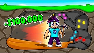 Become the FASTEST MINER in Roblox... WIN $100,000