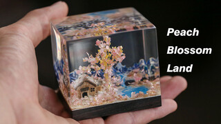 [DIY]Cara membuat Peach Blossom Glen dengan resin epoksi