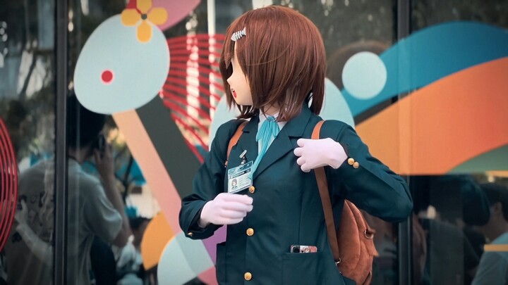 完了，漫展结束碰见真的呆唯了