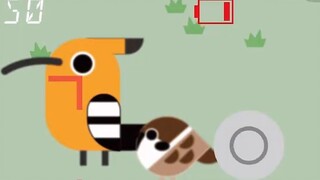 Touch a bird shooting game