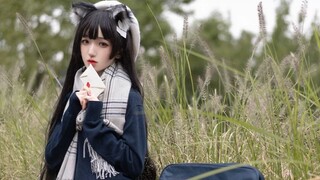 Seragam sekolah Atago "Azur Lane"! Sangat imut!