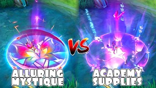 Silvanna Academy Supplies VS Alluring Mystique Skin Comparison