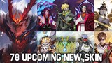 78 UPCOMING NEW SKIN MOBILE LEGENDS (Urban Exorcist Squad & July Skin) - Mobile Legends Bang Bang