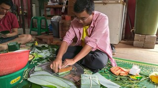 Gói Bánh Chưng Tết cùng 2Q Vlogs cuộc sống châu phi