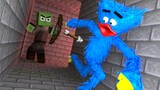 Monster School: Huggy Wuggy is not a Monster - Sad Story | Minecraft Animation